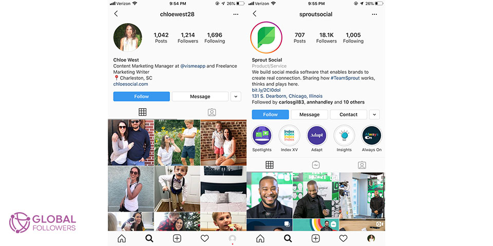 Differences Between Business Accounts and Personal Accounts on Instagram