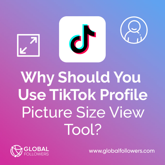 Why Should You Use TikTok Profile Picture Size View Tool? 